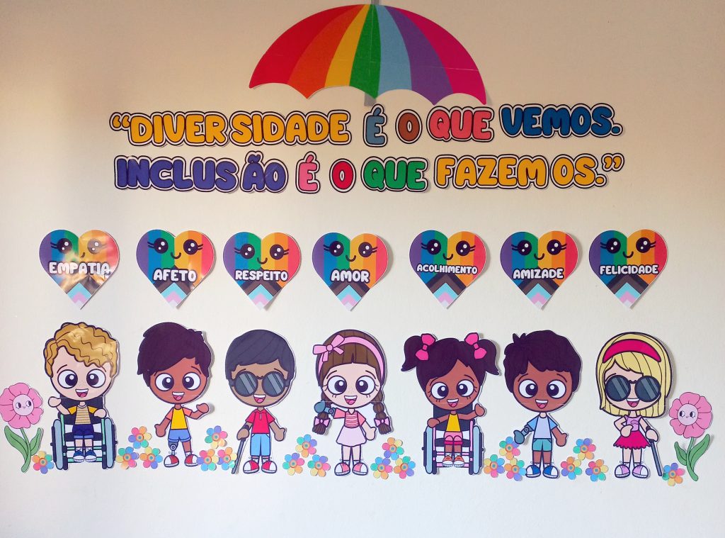 ️Painel sobre inclusão escolar para imprimir- SEMANA DA INCLUSÃO ...