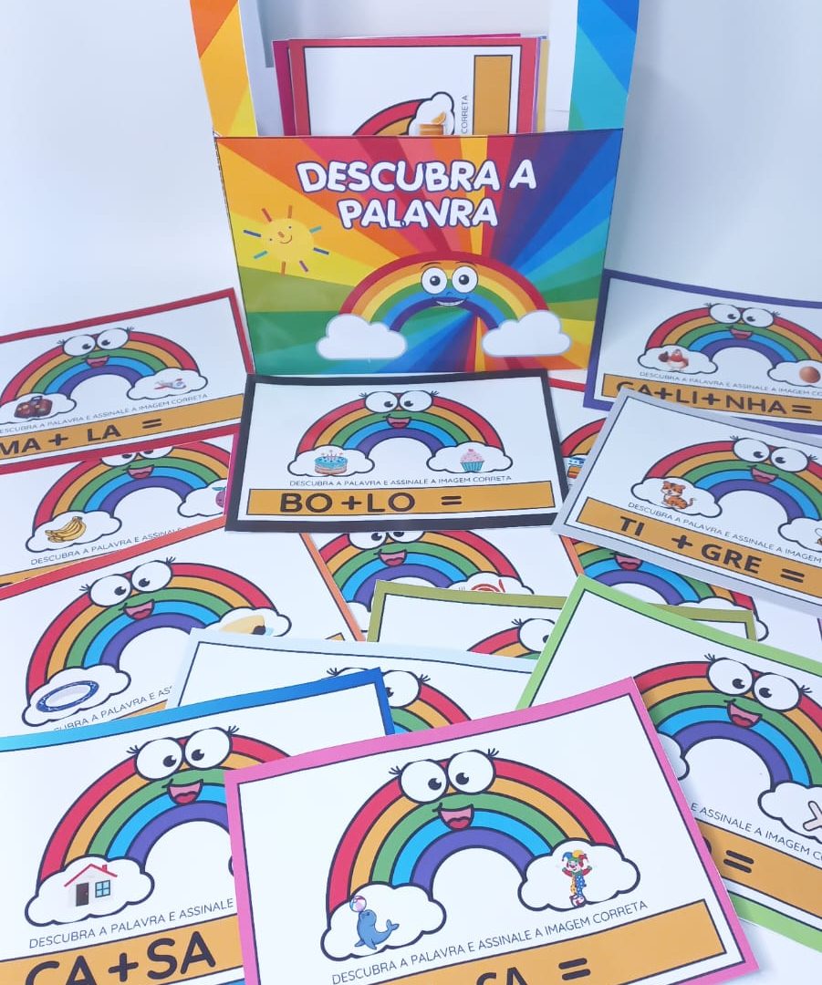 😍DESCUBRE A PALAVRA 13 PÁGINAS
