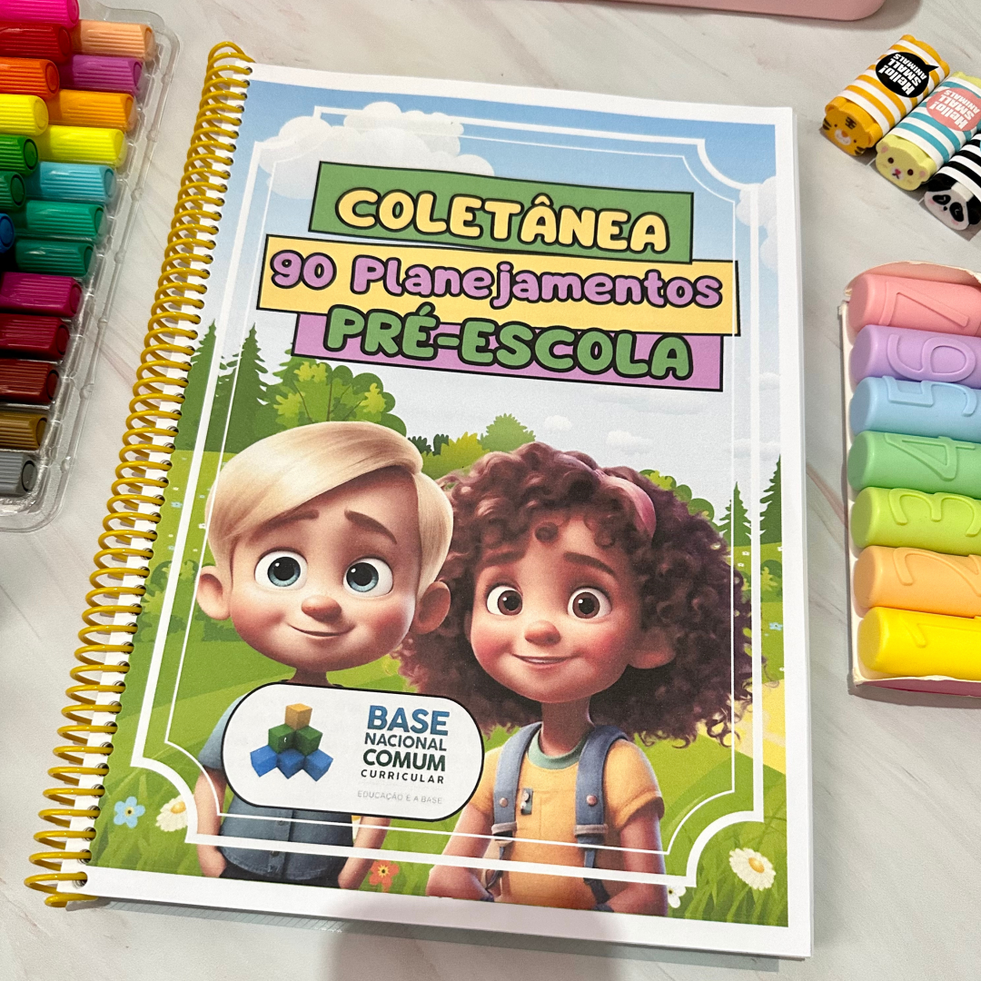 ⭐PLANEJAMENTOS Material com 90 propostas de atividades lúdicas alinhadas a BNCC, elaborado para turmas de Pré- escola EDITÁVEL NO CANVA