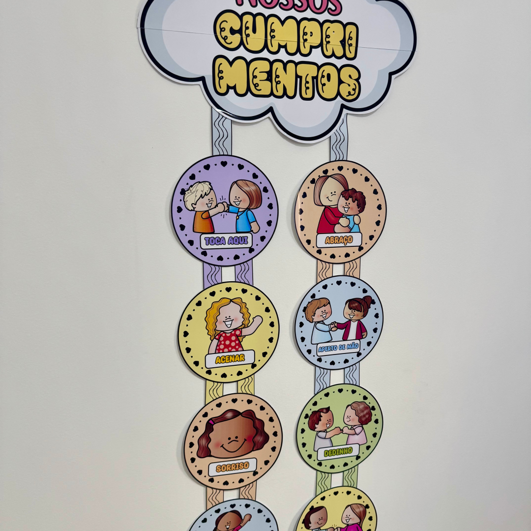 ✨ARQUIVO NOSSOS CUMPRIMENTOS EDUCAÇÃO INFANTIL E SERIES INCIAIS