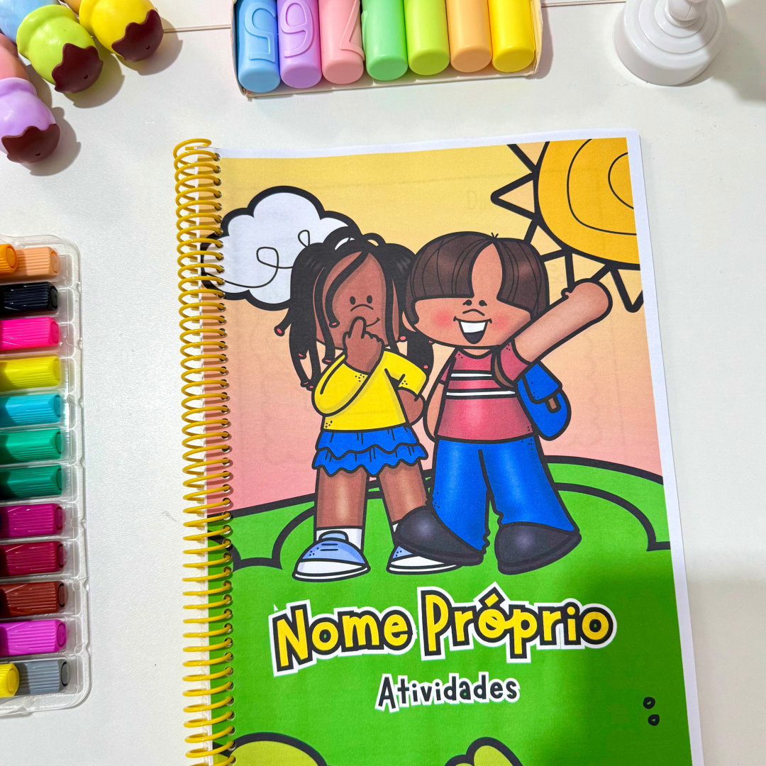 ⭐ATIVIDADES APOSTILA NOME PRÓPRIO EDUCAÇÃO INFANTIL PARA IMPRIMIR 26 PÁGINAS