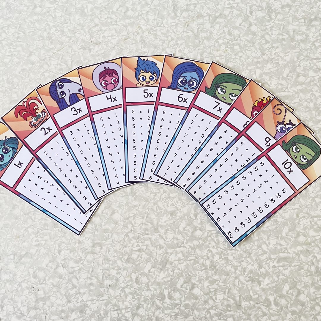 ⭐TABUADA DE MULTIPLICAÇÃO DIVERTIDAMENTE