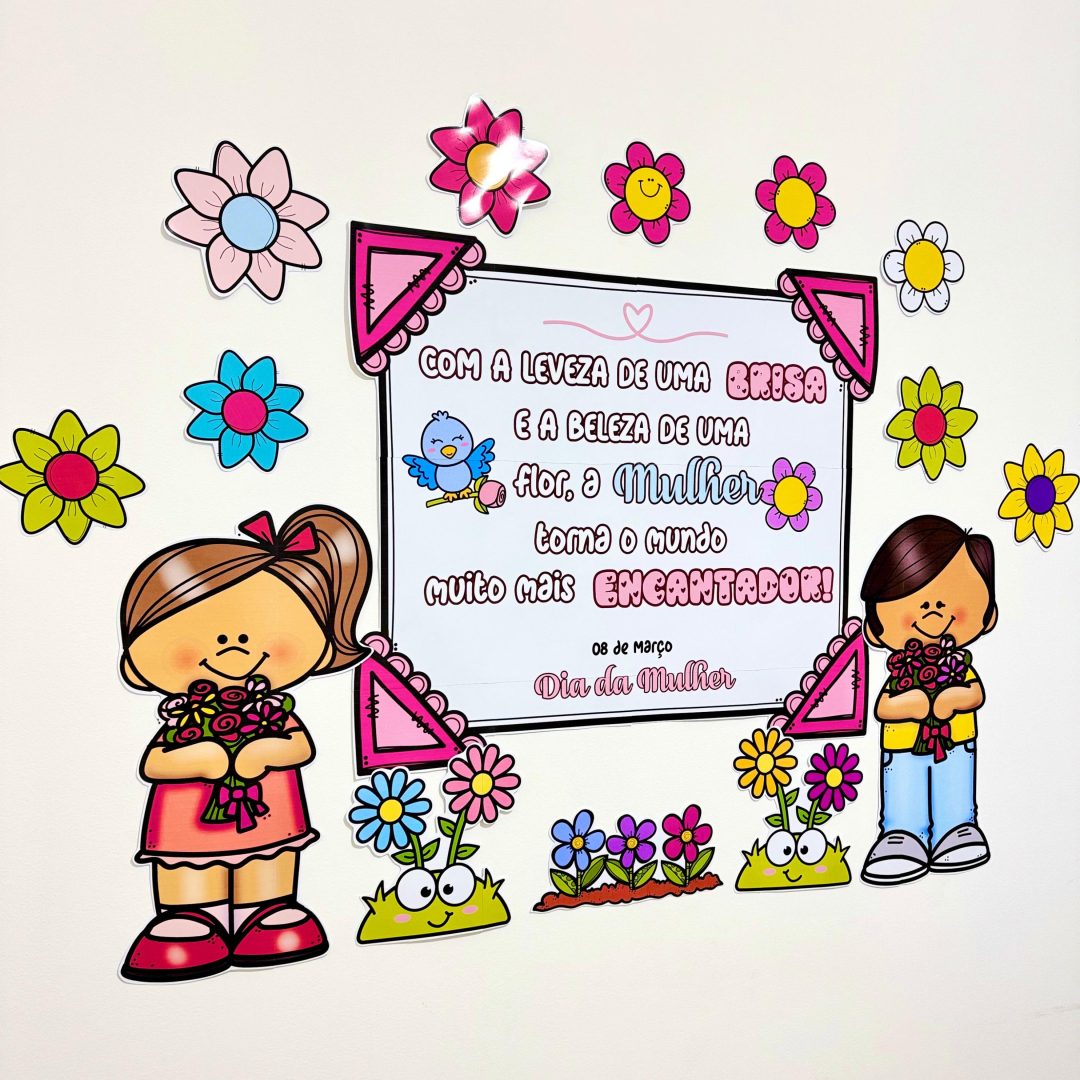 😍PAINEL DIA DA MULHER ARQUIVO PRONTO PARA IMPRESSÃO