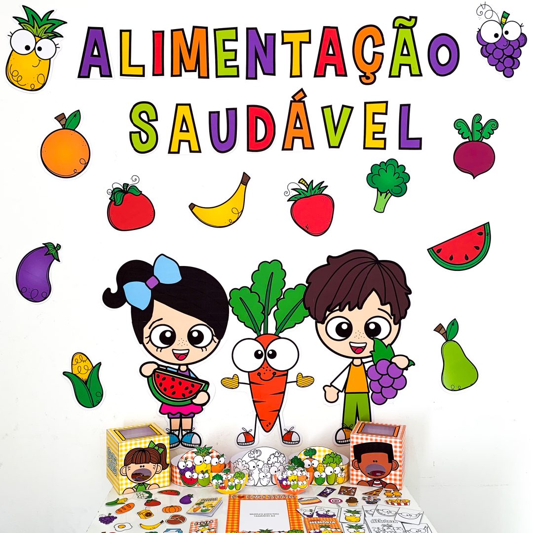 💛PROJETO ALIMENTAÇÃO SAUDÁVEL EDUCAÇÃO INFANTIL-  PRONTO PARA IMPRESSÃO
