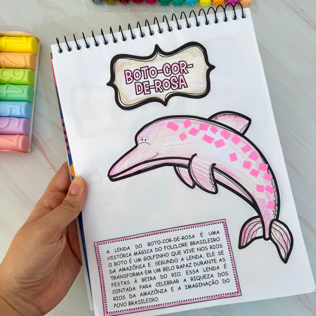 ATIVIDADE FOLCLORE ARTES EDUCAÇÃO INFANTIL