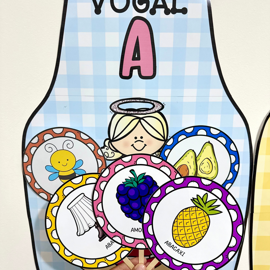 🌟COMBO AVENTAIS DAS VOGAIS PRONTO PARA IMPRIMIR