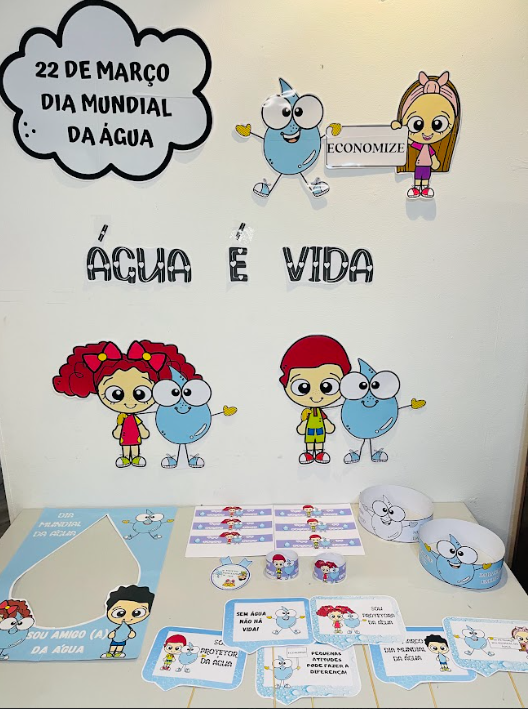 DIA DA ÁGUA NA ESCOLA KIT COMPLETO PARA IMPRIMIR