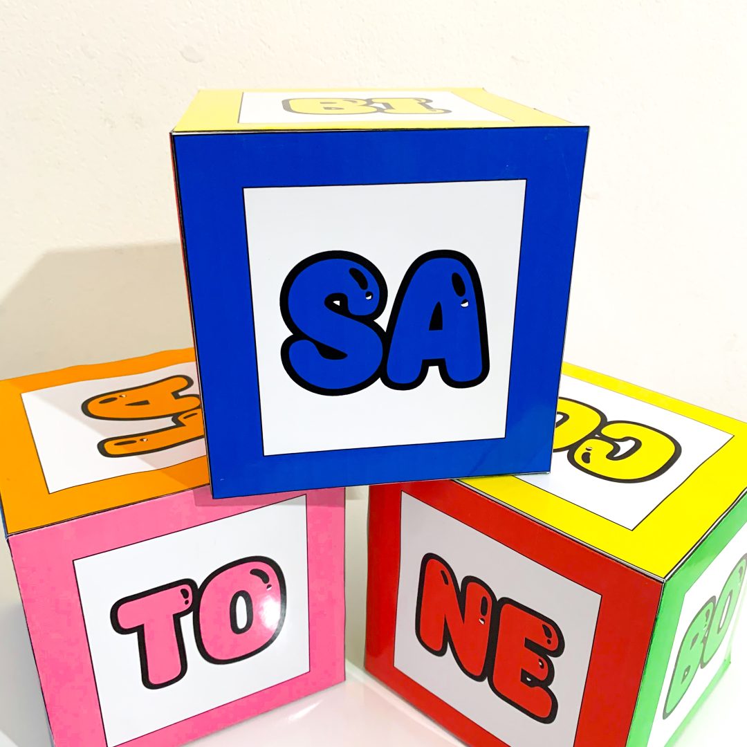 ✨KIT DADO DAS SÍLABAS PRONTO PARA IMPRIMIR